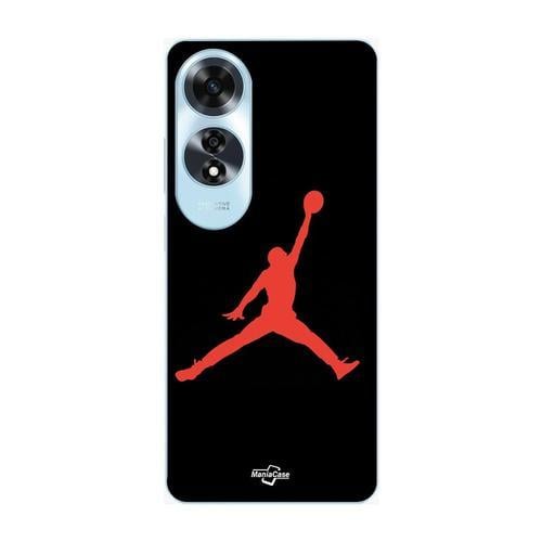 Coque Oppo A60 Jordan Logo 23 Nike Basketball Couleur Rouge on Productcaster.