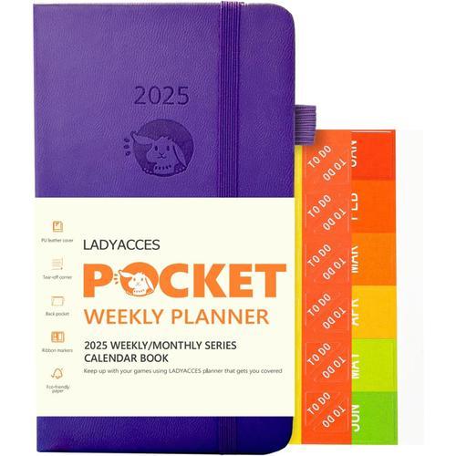 De Poche 2025 Jan.2025-Dez.2025-Mini Format 16,5x9cm-Couverture Rig... on Productcaster.