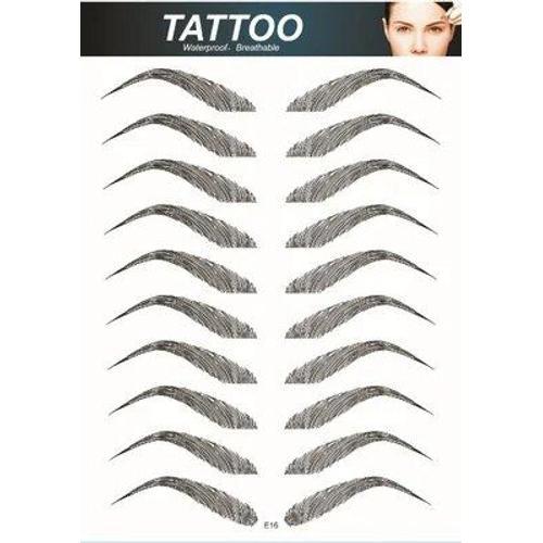 Eyebloguautocollant Temporaire Pour Femme",Tatouage ¿¿Tanche,Simula... on Productcaster.