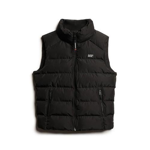 Doudounes Sans Manches Superdry Doudoune Sm Sports Nr Noir on Productcaster.