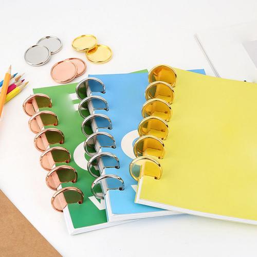 20pcs Livre Disques De Reliure Anneaux De Reliure Bricolage Planifi... on Productcaster.