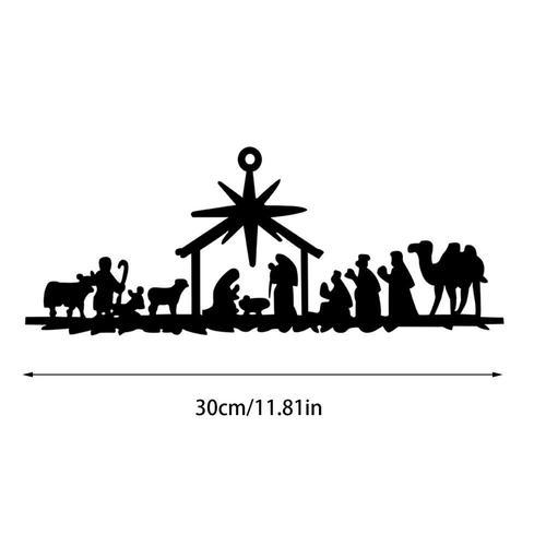 Ensemble de personnes de la Nativité de Noël,décor d'intérieur,déco... on Productcaster.