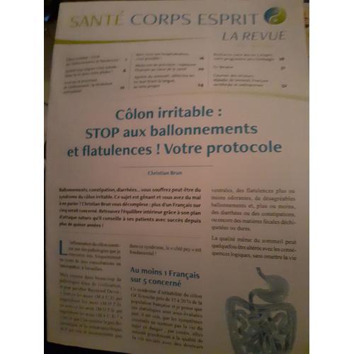 Santé Corps Esprit La Revue - Côlon Irritable N° 82 (Avril 2023) on Productcaster.