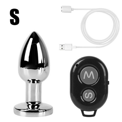 Vibromasseur Anal Sans Fil Pour Femme Et Homme, Gode En Métal, Mass... on Productcaster.