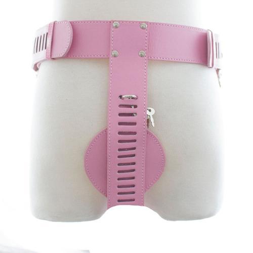 Culotte De Chasteté En Cuir Pu Pour Femmes, Ceinture De Verrouillag... on Productcaster.