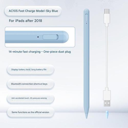 Blue Capacitive Stylus Pen for iPad Compatible with Apple Pencil To... on Productcaster.