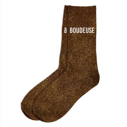 Chaussettes Paillettes Boudeuse on Productcaster.