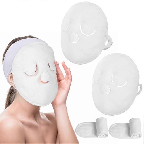 Paquet De 4 Serviettes Réutilisables Pour Le Visage Avec Bandeau - ... on Productcaster.