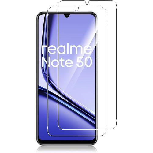 Verre Trempé Pour Realme Note 50 5g 2 Pièces, Protection Écran 9h D... on Productcaster.