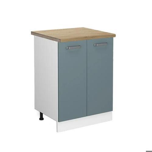 Vicco Meuble Bas De Cuisine R-Line, Bleu-Gris, 60 Cm , Pa Chêne on Productcaster.