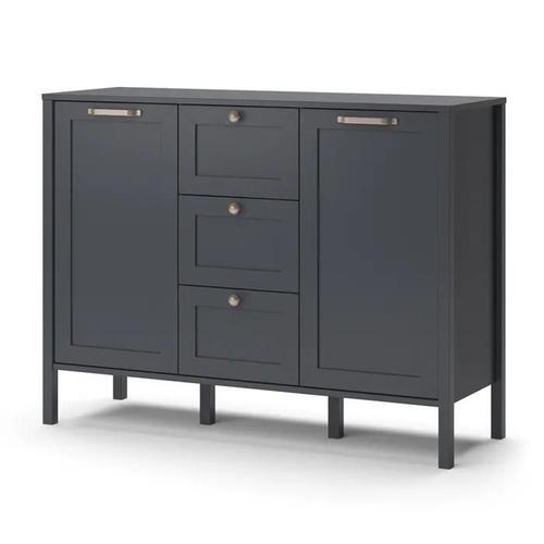 Vicco Commode Avec Tiroirs Ewan, Anthracite, 118.6 X 89.9 Cm on Productcaster.