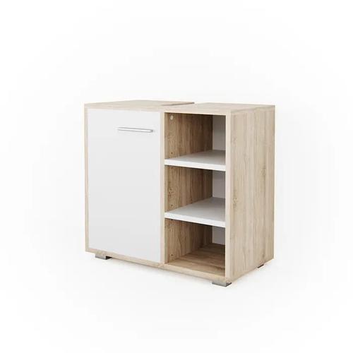 Vicco Meuble Sous Vasque Simple Perry, Sonoma, 60 X 55.6 Cm on Productcaster.