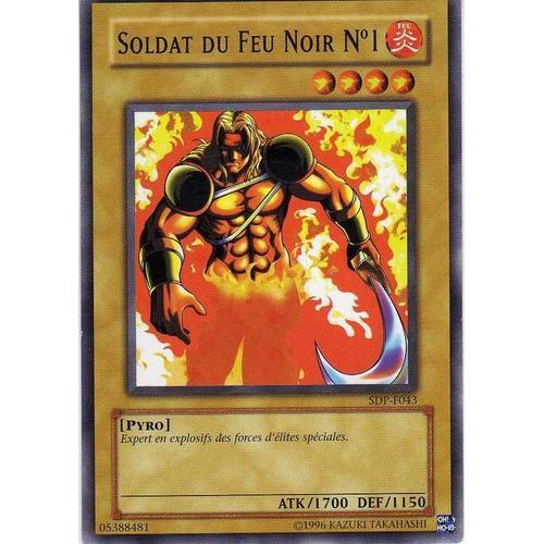 Yu-Gi-Oh! - Sdp - Soldat Du Feu Noir N°1 - Vf on Productcaster.