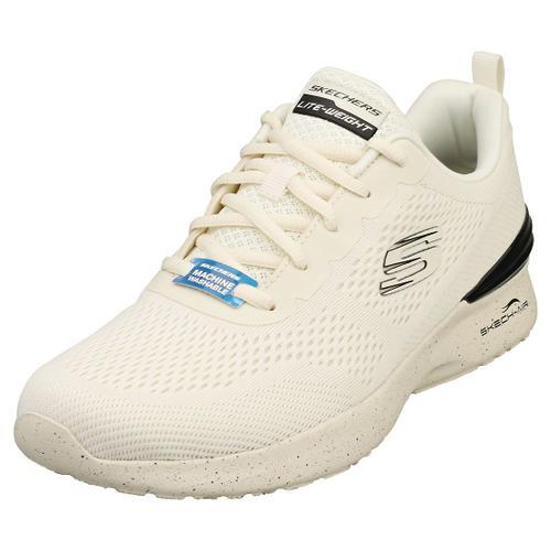 Skechers Skech-Air Dynamight Vegan Femme Baskets Mode Natural Noir ... on Productcaster.