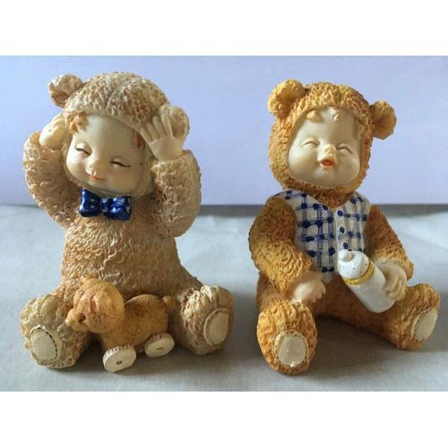 Figurines Bébé Dans Combinaison Ours/Ourson/Nounours on Productcaster.