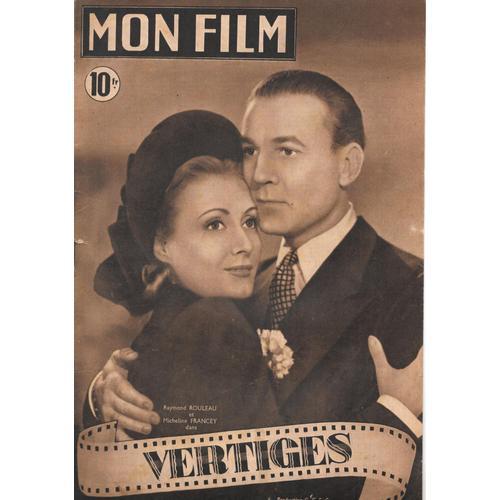 "Mon Film" N°94 / Raymond Rouleau & Micheline Francey Dans "Vertige... on Productcaster.