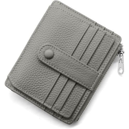 Porte Carte de Crédit Cuir Véritable Homme Femme RFID Blocage Porte... on Productcaster.