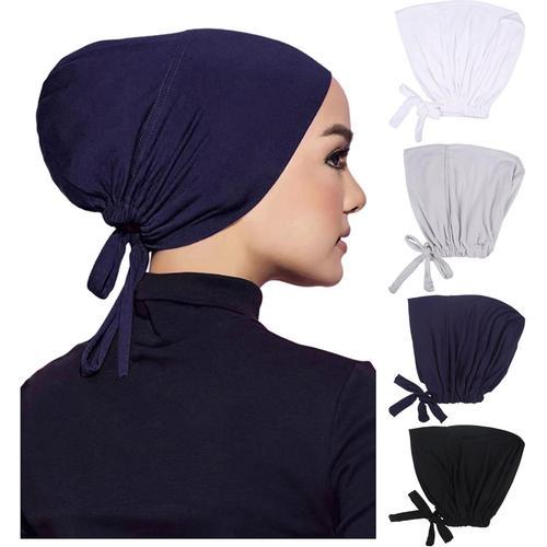 Lot De 4 Foulards Hijab Modernes Islamiques Pour Femme - Hijab Musu... on Productcaster.