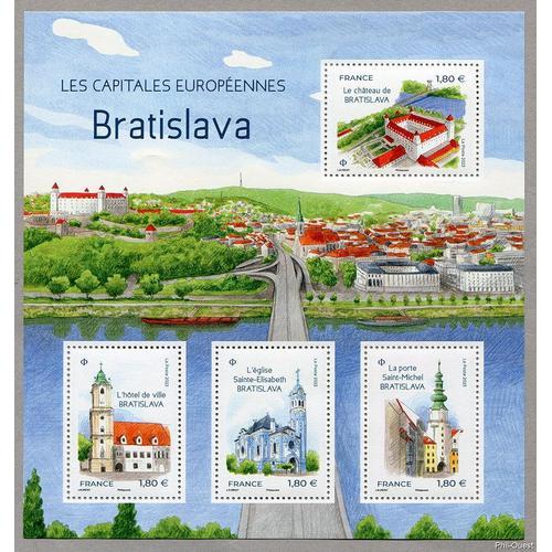 Capitales Européennes : Bratislava (Slovaquie) Feuillet 5676 Année ... on Productcaster.