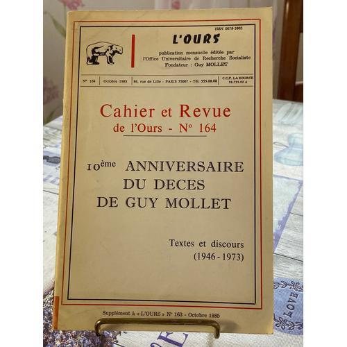 Cahier Et Revue De L’Ours Numéro 164 Octobre 1985 on Productcaster.