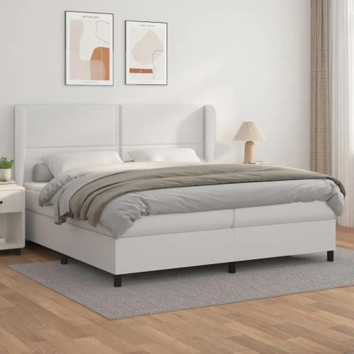 Prolenta Premium - Sommier À Lattes De Lit Avec Matelas Blanc 200x2... on Productcaster.