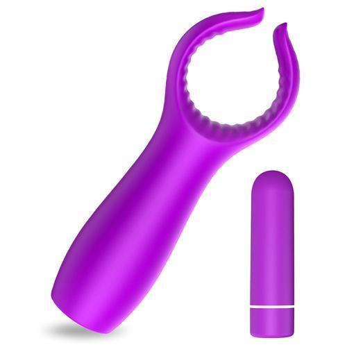 Vibromasseur Clip Mamelon En Silicone, Gode Stimulateur Point G Et ... on Productcaster.