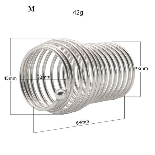 Dispositif De Chasteté En Métal Pour Homme, Anneau De Pénis Masculi... on Productcaster.