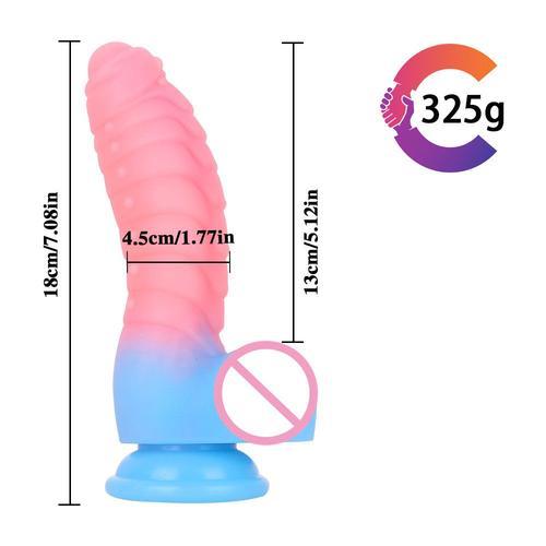 Gode Lumineux En Silicone Pour Femme, Masturbateur, Grande Bite, Jo... on Productcaster.