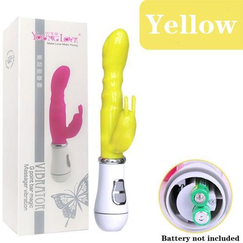 Vibromasseur Double Tige De Massage Pour Adulte, Sex Toy De Masturb... on Productcaster.