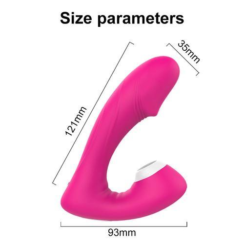 Vibromasseur Gode Pour Femme, Ventouse De Clitoris, Langue De Pipe,... on Productcaster.