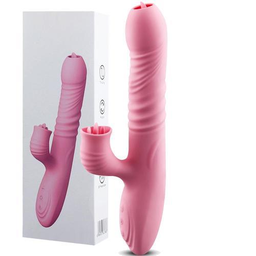 Vibromasseur Gode Téléscopique Pour Femme, Énorme Vibromasseur Chau... on Productcaster.