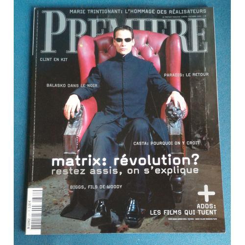 Premiere N° 320 - Octobre 2003 - Occasion on Productcaster.