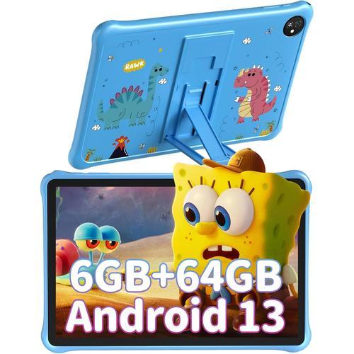 10 Pouces Enfant Tablette Android 13,6Go Ram+64Go Rom(128Go Tf)Wifi... on Productcaster.