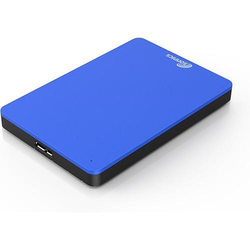 250 Go Bleu Disque Dur Externe Disque Dur Portable Usb 3.0 Super Ra... on Productcaster.