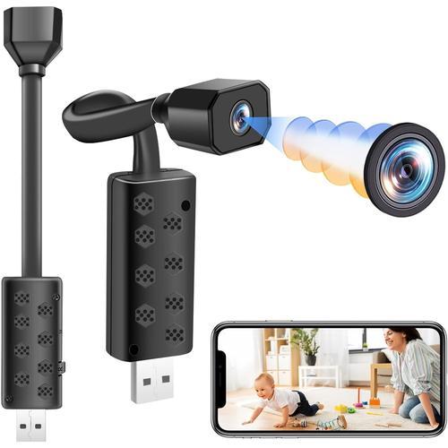 Caméra Cachée WiFi USB, Mini Caméra Espion WiFi HD 1080P Caméra Cac... on Productcaster.