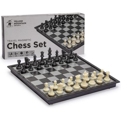 Ensemble Portable Et Magnétique Pour Jeu D'échecs-Taille Moyenne (2... on Productcaster.