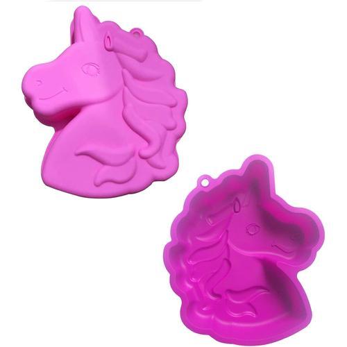 Moule À Gâteau Licorne,Silicone Licorne Moules À Gâteaux,Licorne Ro... on Productcaster.