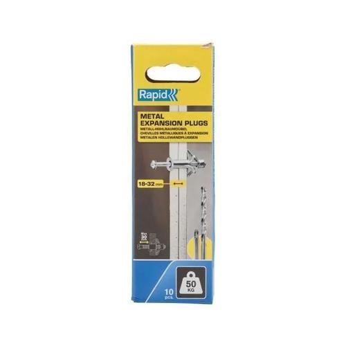 Blister de 10 pcs. bouchons d'expansion métalliques ø13x65 vis m6x7... on Productcaster.