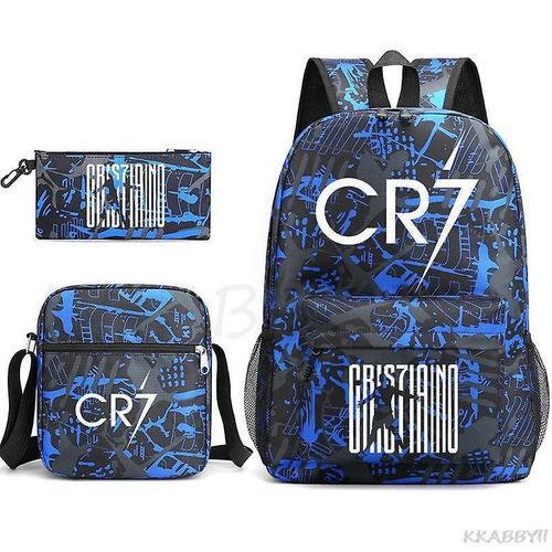 Cr7 Sac ¿¿ Dos Femme Homme Livre Sac En Nylon Sac ¿¿ Dos Pour Adole... on Productcaster.