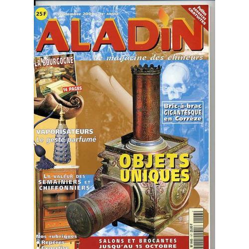 Aladin N° 147 : Vaporisateurs/ Objets Uniques/ La Bourgogne on Productcaster.