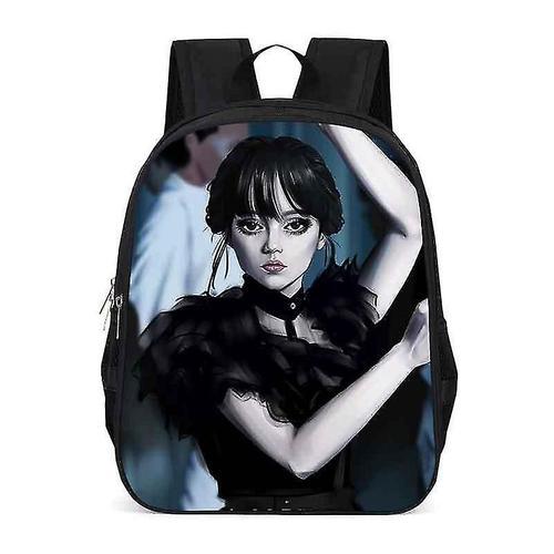 Mercredi Addams sac ¿¿ dos pour adolescent Nevermore Academy enfant... on Productcaster.