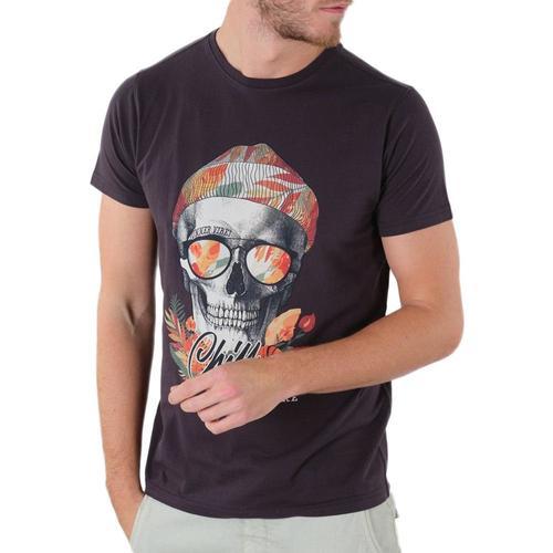 T-Shirt Noir Homme Deeluxe Jek on Productcaster.