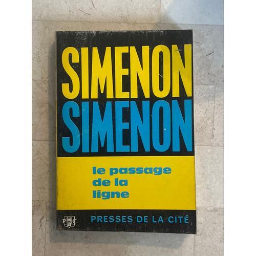 Le Passage De La Ligne, Par Georges Simenon on Productcaster.