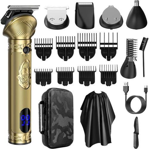 6 In 1 Tondeuse Cheveux Tondeuse Barbe Hommes Professionnelle Tonde... on Productcaster.