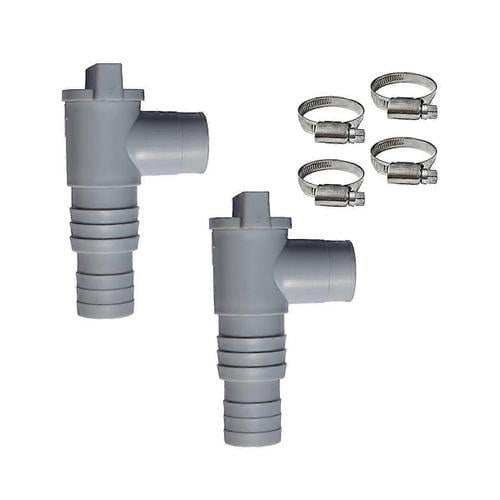 Paquet de 2 Kit d¿adaptateur de pompe de filtration de piscine en P... on Productcaster.