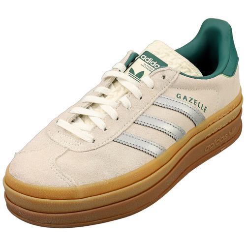 Adidas Gazelle Bold Femme - Blanc Cassé Argent - 37 1/3 on Productcaster.