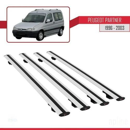 Barres De Toit - Peugeot - Partner 1996-2003 - Basic Modèle - Alumi... on Productcaster.