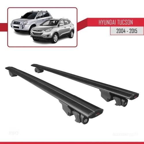 Compatible Avec Hyundai Tucson 2004-2015 Hook Barres De Toit Railin... on Productcaster.