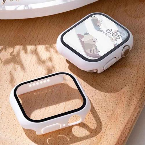 Coque De Protection D'écran En Verre Et Couvercle Pour Apple Watch ... on Productcaster.