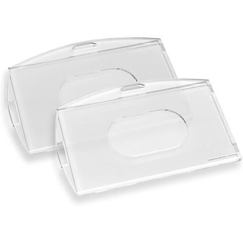 Lot De 2 Porte-Badges D'identification Double Face, Verticaux Et Ho... on Productcaster.